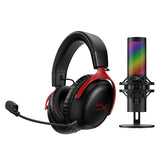 HyperX Bundle - Cloud III Wireless Headset, QuadCast 2 S Microphone