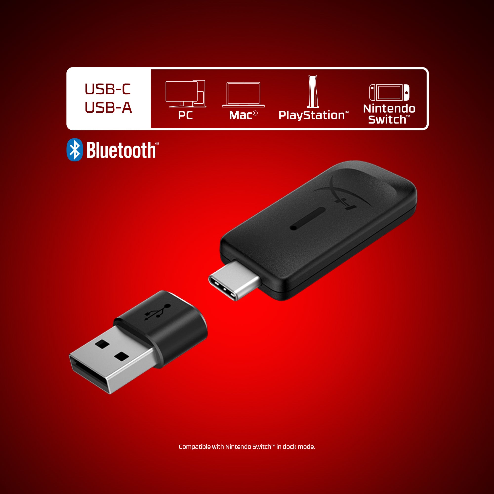 HyperX Cloud Flight 2 - Wireless Gaming Headset (Black) - 09