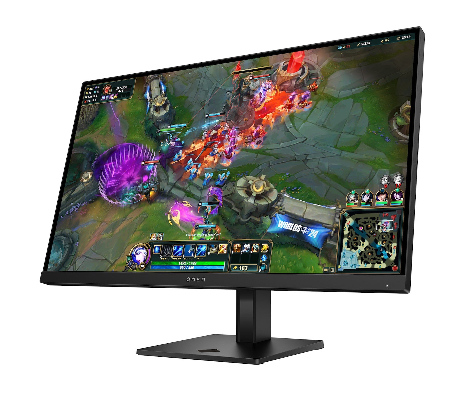 OMEN 27 inch QHD 280Hz Gaming Monitor - OMEN 27qs G2 - 11