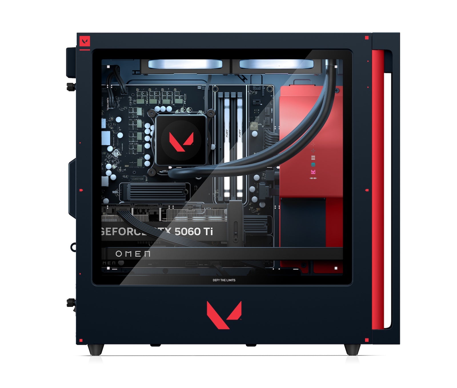 OMEN 35L Gaming Desktop GT16-0884 PC, Windows 11 Home, Intel® Core™ i7, 16GB RAM, 1TB SSD, NVIDIA® GeForce® RTX™ 5060 Ti, Black