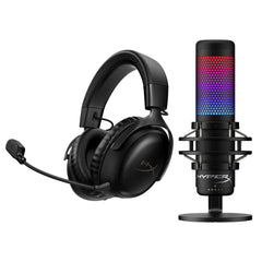 Pack HyperX : casque sans fil Cloud III et microphone QuadCast S