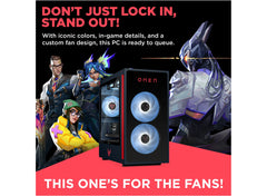 OMEN 35L Gaming Desktop GT16-0884 PC, Windows 11 Home, Intel® Core™ i7, 16GB RAM, 1TB SSD, NVIDIA® GeForce® RTX™ 5060 Ti, Black