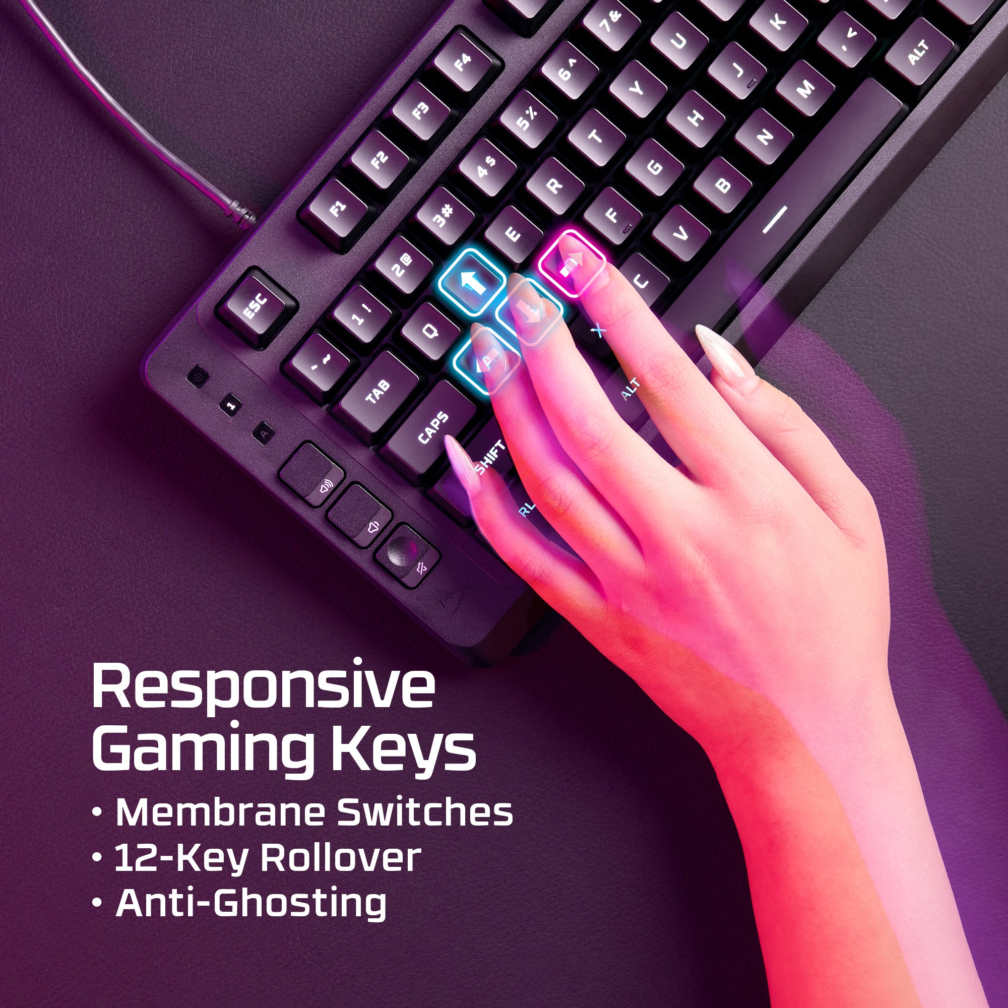 HyperX Eve 1800 - Gaming Keyboard - 04