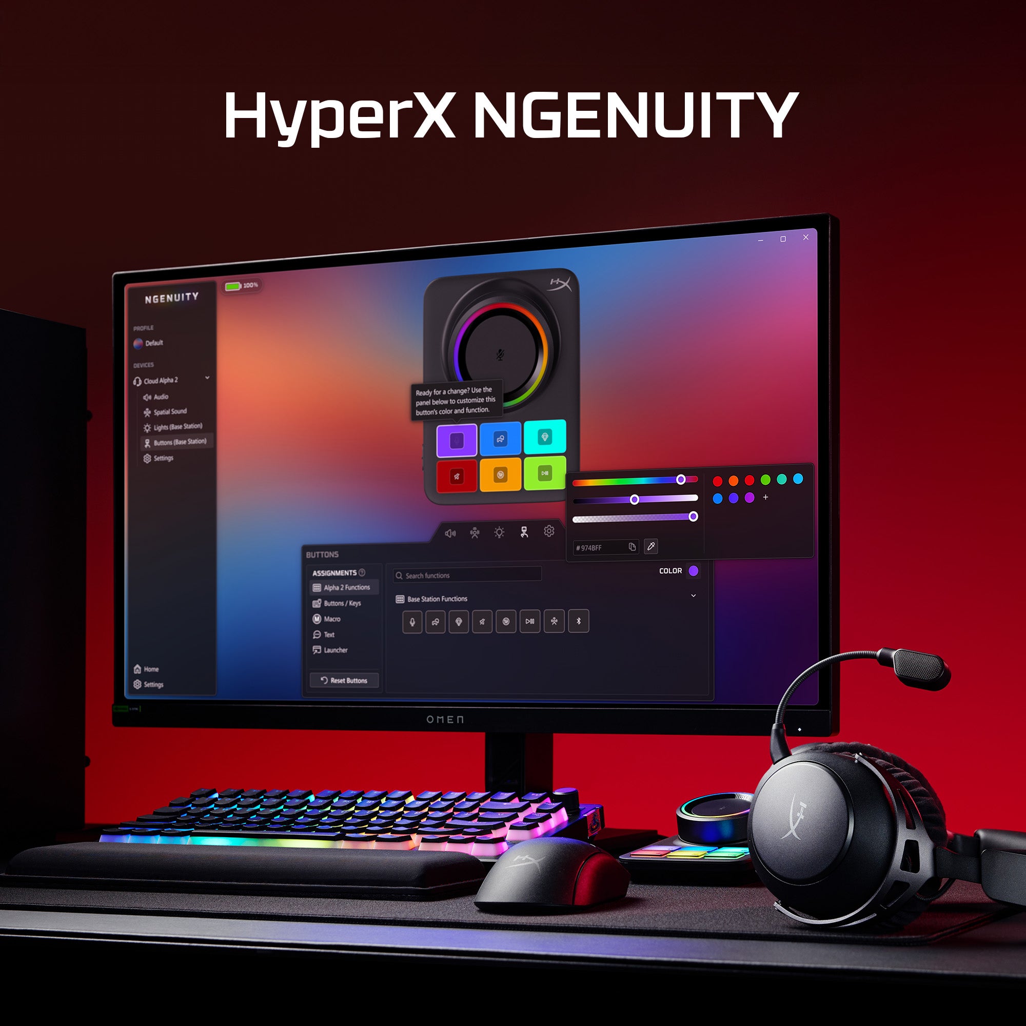 HyperX Cloud Alpha 2 – Wireless Gaming Headset
