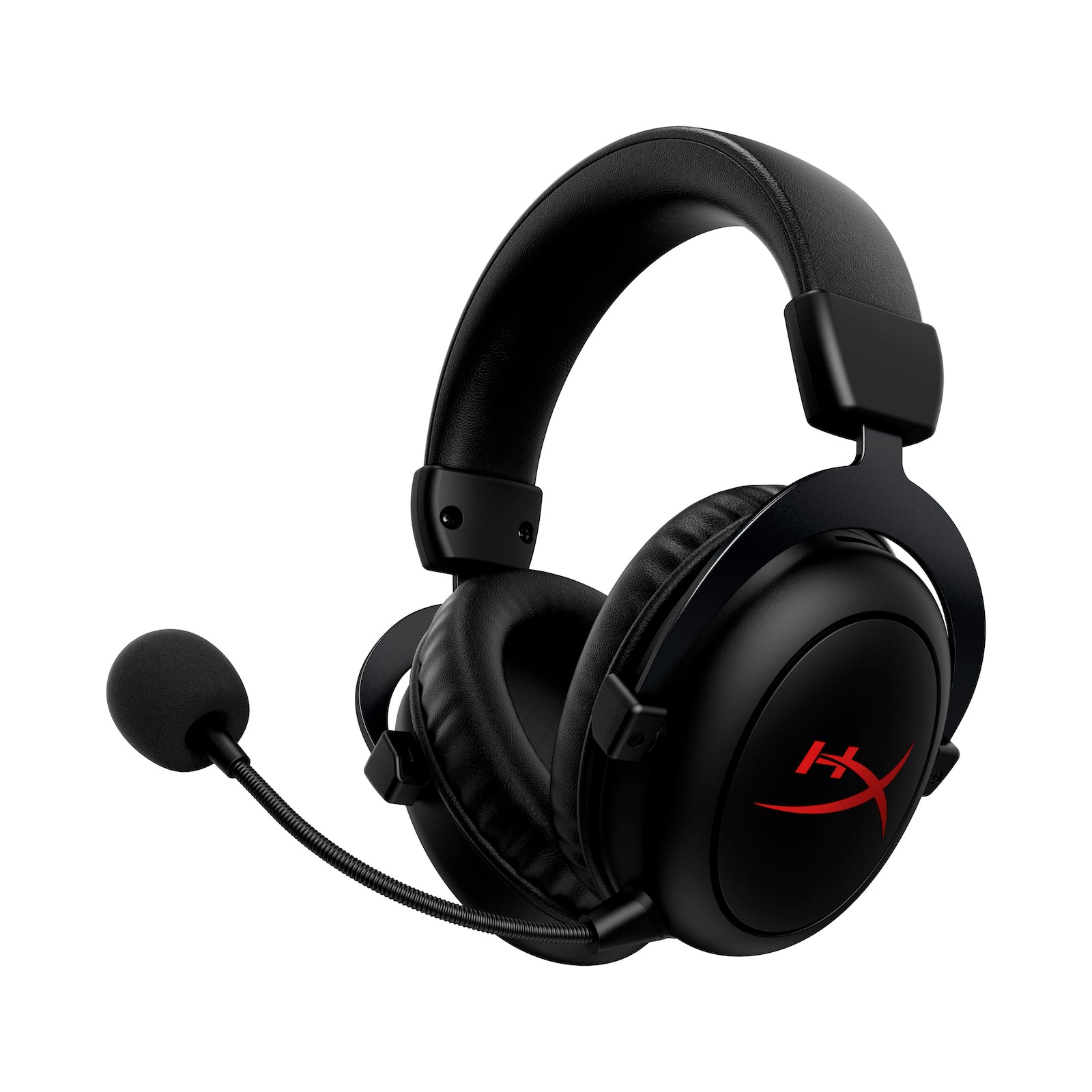 Main left angled view of the HyperX Cloud II Core Wireless Gaming Headset