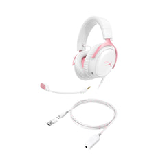 HyperX Cloud III - Gaming Headset (White/Pink) - 13