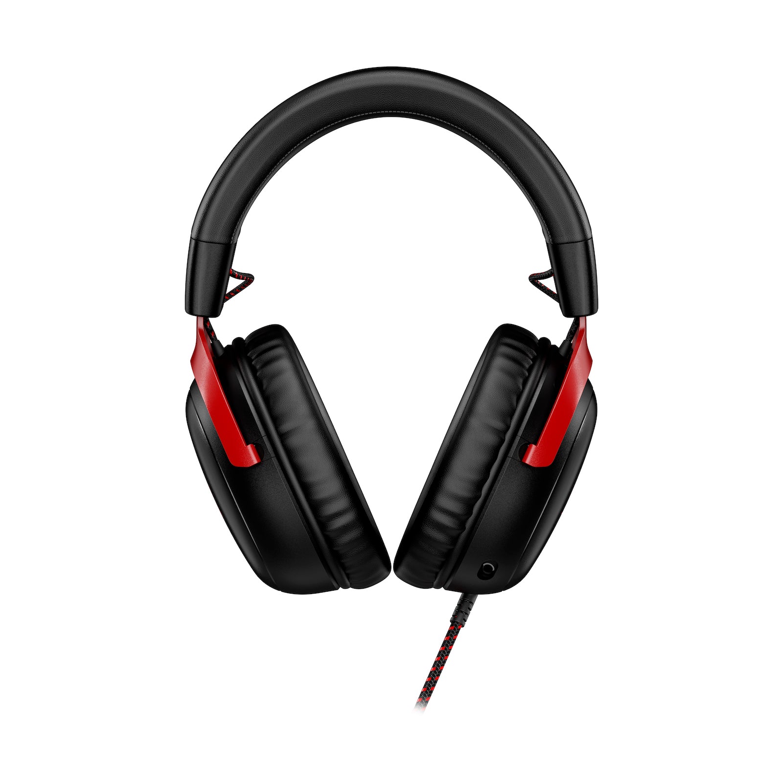 HyperX Cloud III Red Gaming Headset Front View