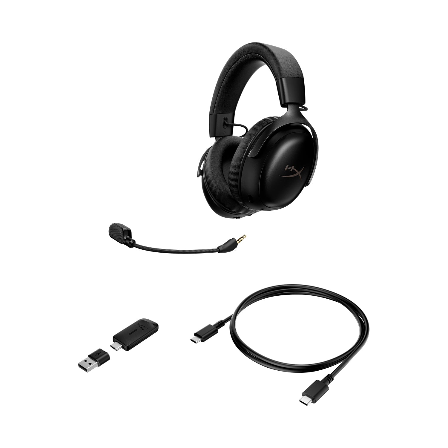 HyperX Cloud III S - Wireless Gaming Headset (White) - 18