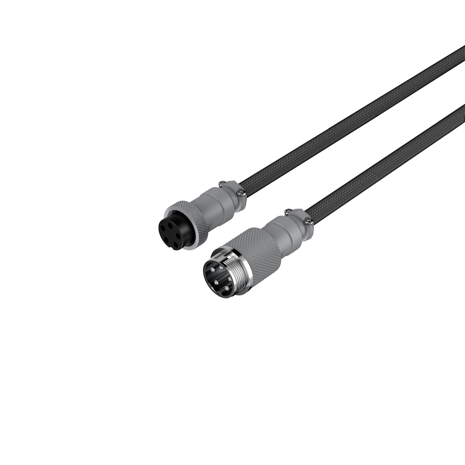HyperX USB-C Coiled Cable Gray-Black