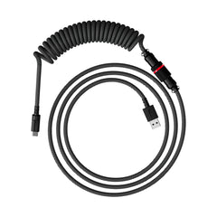 HyperX USB-C Coiled Cable Gray-Black