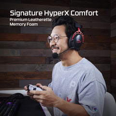 HyperX Cloud Alpha - Wireless Gaming Headset (Black-Red) - 01