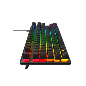 Side view of the HyperX Alloy Origins Core gaming keyboard
