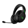 HyperX Cloud Flight Xbox wireless gaming headset displaying the front left hand side featuring the detachable noise cancelling microphone