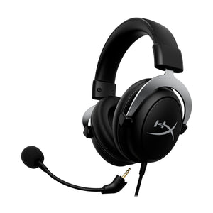 HyperX Cloud X gaming headset for xbox front left facing view displaying detatched microphone