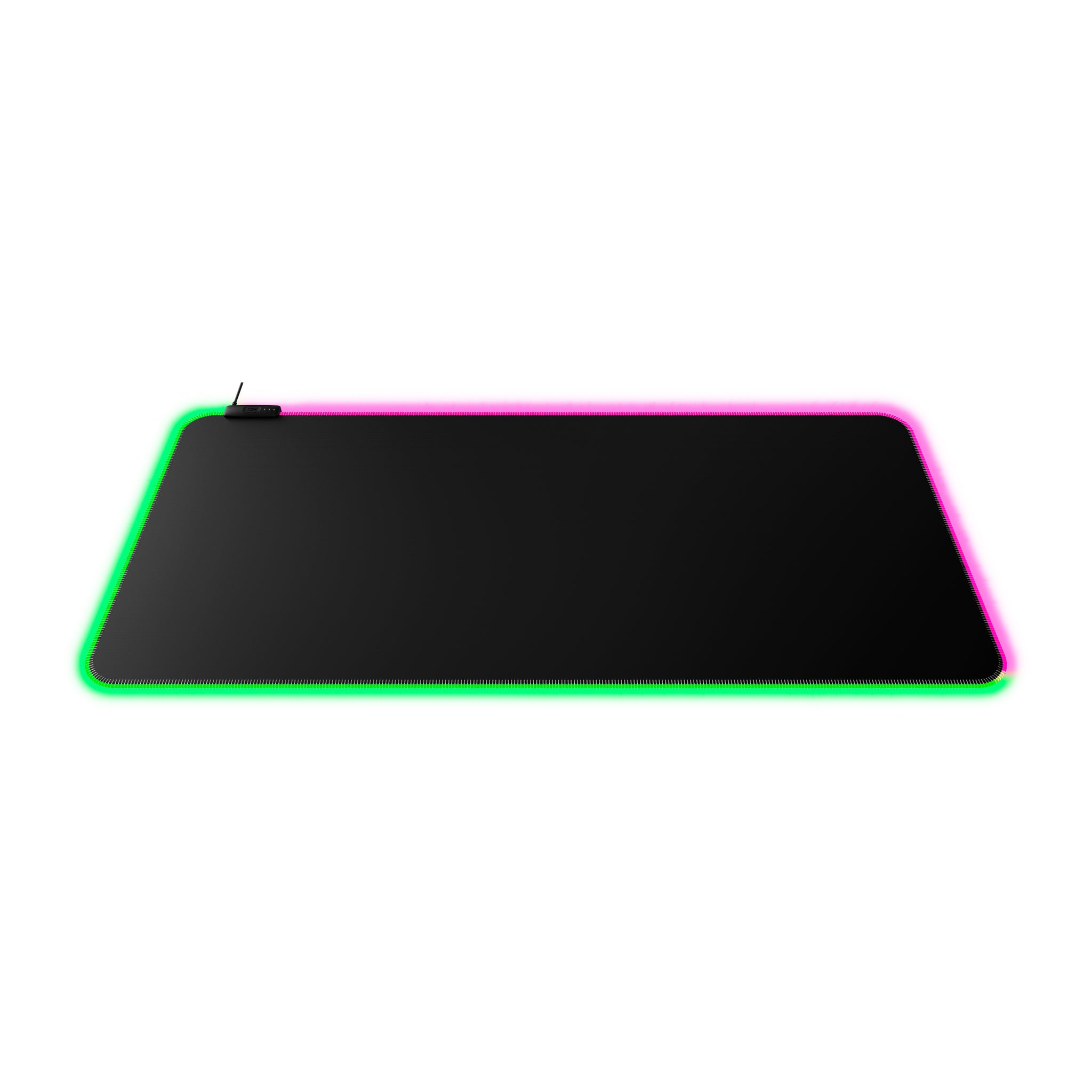 HyperX Pulsefire Mat RGB Front angled view highlighting RGB
